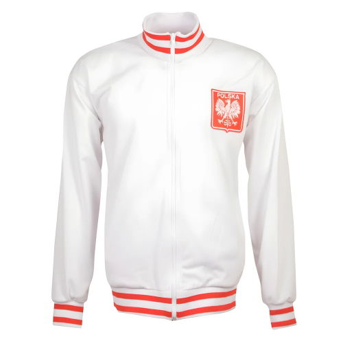 Poland White Track Top