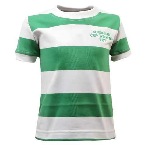 Celtic Kids 1967 European Cup Winner Short Sleeve Shirt