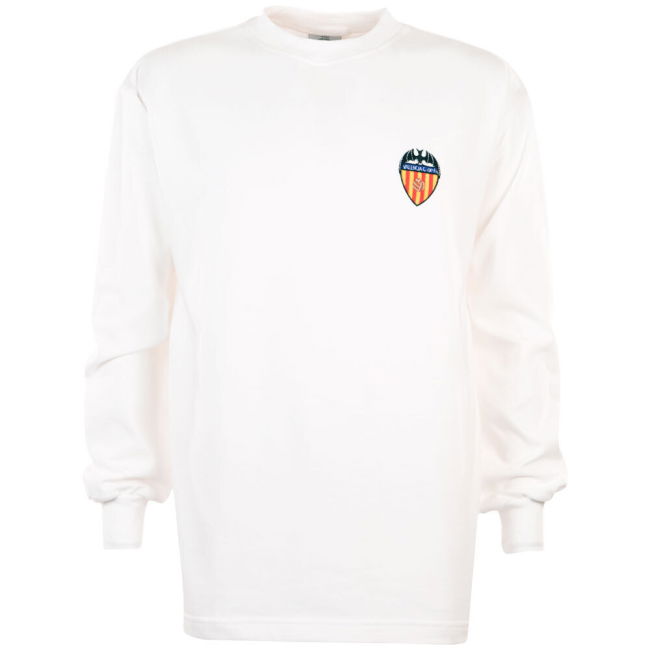 Valencia 1960s Kids Retro Football Shirt
