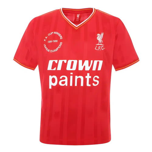 Kids Liverpool 86 Crown Paints Home Shirt
