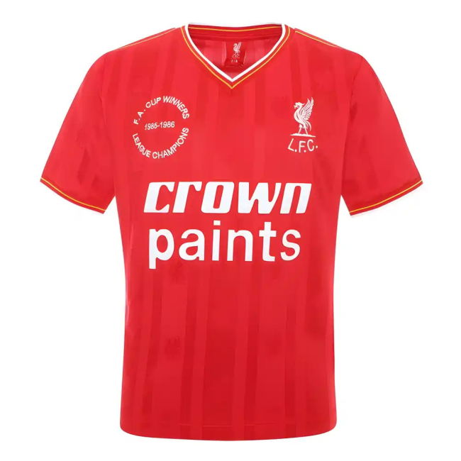 Kids Liverpool 86 Crown Paints Home Shirt