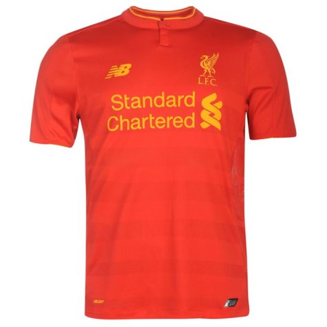 2016-2017 Liverpool Home Football Shirt