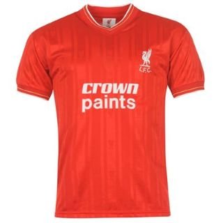 1986 Liverpool Home Crown Paints Shirt