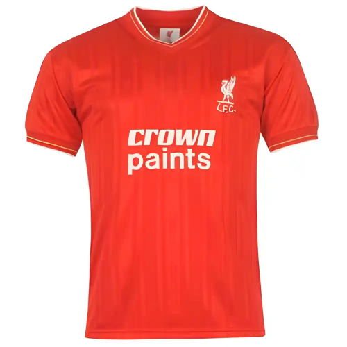 1986 Liverpool Home Crown Paints Shirt
