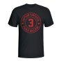 Paolo Maldini Ac Milan Captain Fantastic T-shirt (black)