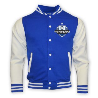 Schalke College Baseball Jacket (blue)