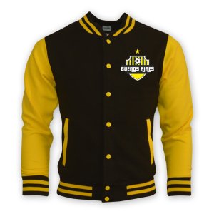 Buenos Aires College Baseball Jacket (yellow) - Kids
