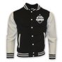 Real Madrid College Baseball Jacket (black) - Kids