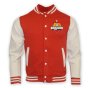 Belgium College Baseball Jacket (red)