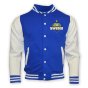 Sweden College Baseball Jacket (blue) - Kids