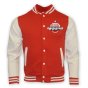 Man Utd College Baseball Jacket (red)