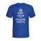 Keep Calm And Follow Espanyol T-shirt (blue)