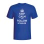 Keep Calm And Follow Schalke T-shirt (blue) - Kids