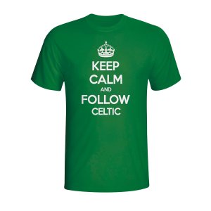 Keep Calm And Follow Celtic T-shirt (green) - Kids