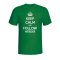 Keep Calm And Follow Werder Bremen T-shirt (green)