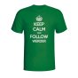 Keep Calm And Follow Werder Bremen T-shirt (green)