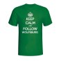 Keep Calm And Follow Wolfsburg T-shirt (green) - Kids