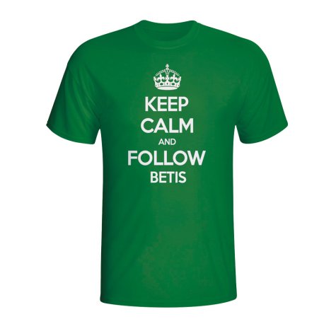 Keep Calm And Follow Real Betis T-shirt (green) - Kids