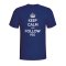 Keep Calm And Follow Psg T-shirt (navy)