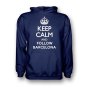 Keep Calm And Follow Barcelona Hoody (navy) - Kids