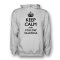Keep Calm And Follow Real Madrid Hoody (white)