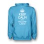 Keep Calm And Follow Lazio Hoody (sky Blue) - Kids