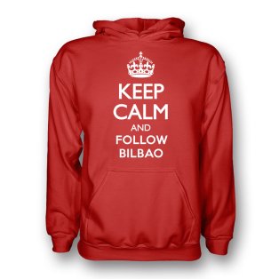 Keep Calm And Follow Athletic Bilbao Hoody (red)