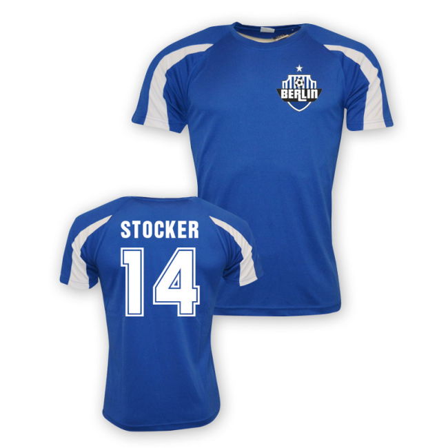 Valentin Stocker Hertha Berlin Sports Training Jersey (blue)