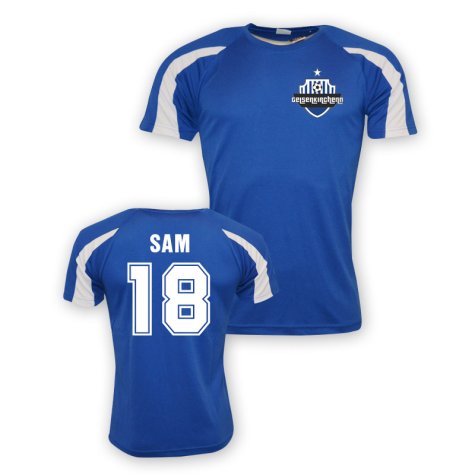 Sidney Sam Schalke Sports Training Jersey (blue) - Kids