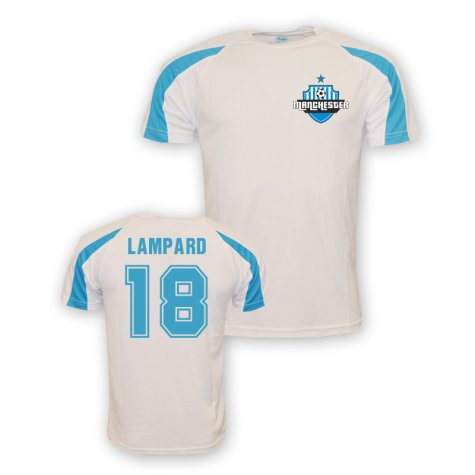 Frank Lampard Man City Sports Training Jersey (white) - Kids