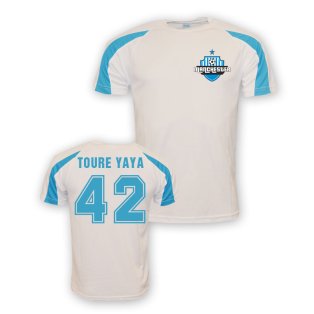 Yaya Toure Man City Sports Training Jersey (white) - Kids