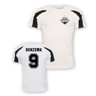 Karim Benzema Real Madrid Sports Training Jersey (white)