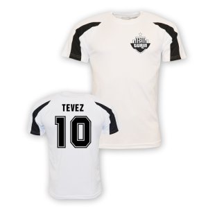 Carlos Tevez Juventus Sports Training Jersey (white) - Kids