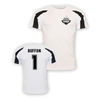 Gigi Buffon Juventus Sports Training Jersey (white) - Kids