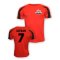 Kevin Keegan Liverpool Sports Training Jersey (red)