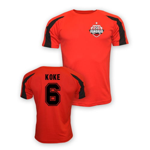 Koke Atletico Madrid Sports Training Jersey (red)