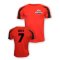 George Best Man Utd Sports Training Jersey (red)