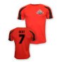 George Best Man Utd Sports Training Jersey (red) - Kids