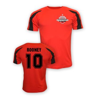 Wayne Rooney Man Utd Sports Training Jersey (red)
