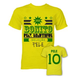 Pele Joga Bonito T-Shirt (Yellow)