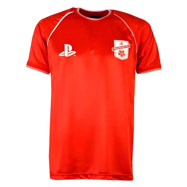 Playstation Tee Red Polyester