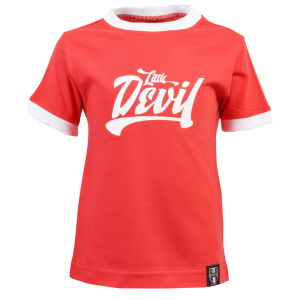Kids Little Devil - Red/White Ringer