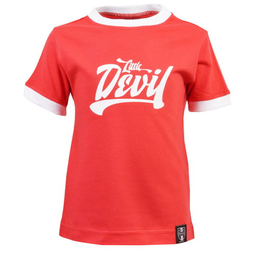Kids Little Devil - Red/White Ringer