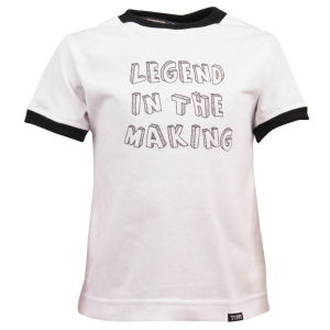 Kids Legend in the Making - White/Black Ringer