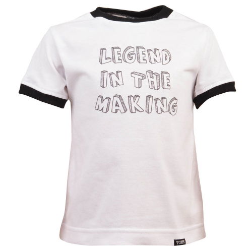 Kids Legend in the Making - White/Black Ringer