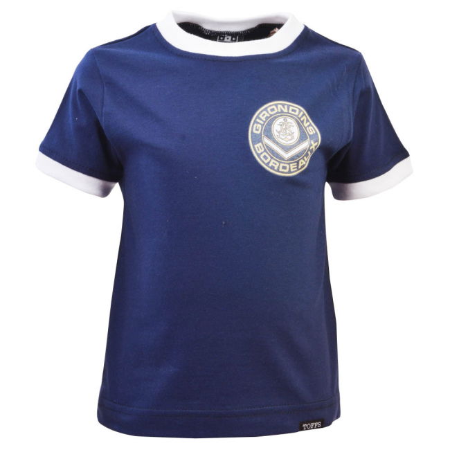 Kids Bordeaux 12th Man - Navy/White Ringer