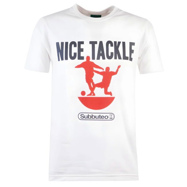 Subbuteo Nice Tackle T-Shirt - White