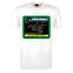 1994 World Cup Final Brazil v Italy Retrotext T-Shirt