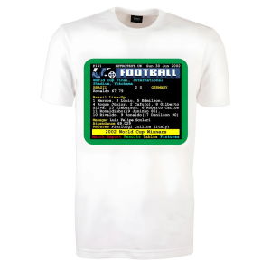 2002 World Cup Final Brazil v Germany Retrotext T-Shirt