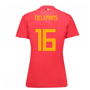 2018-19 Belgium Home Womens Shirt (Tielemans 16)